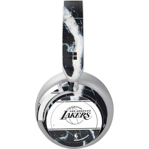NBA Los Angeles Lakers Marble Surface Headphones Skin
